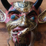 Vintage Mexican Devil Mask