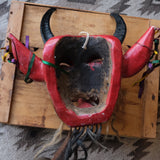 Vintage Mexican Devil Mask