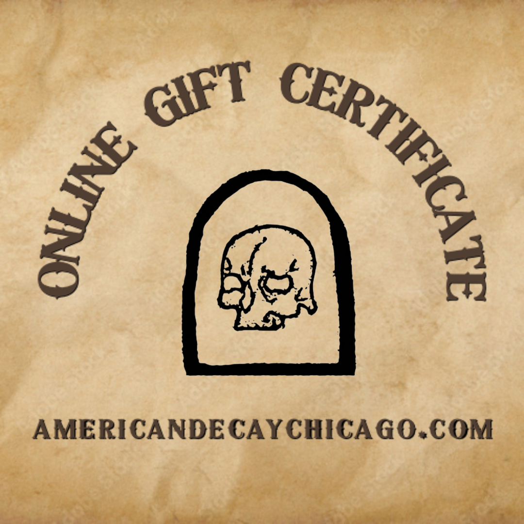 Online Gift Certificate