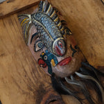 Wooden Mexican Mask