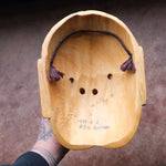 Antique Wooden Japanese Tengu Mask
