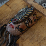 Wooden Mexican Mask