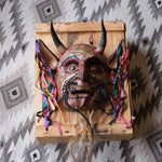 Mexican Hand Painted Devil Mask