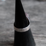 Vintage Sterling Agate Ring 6.25